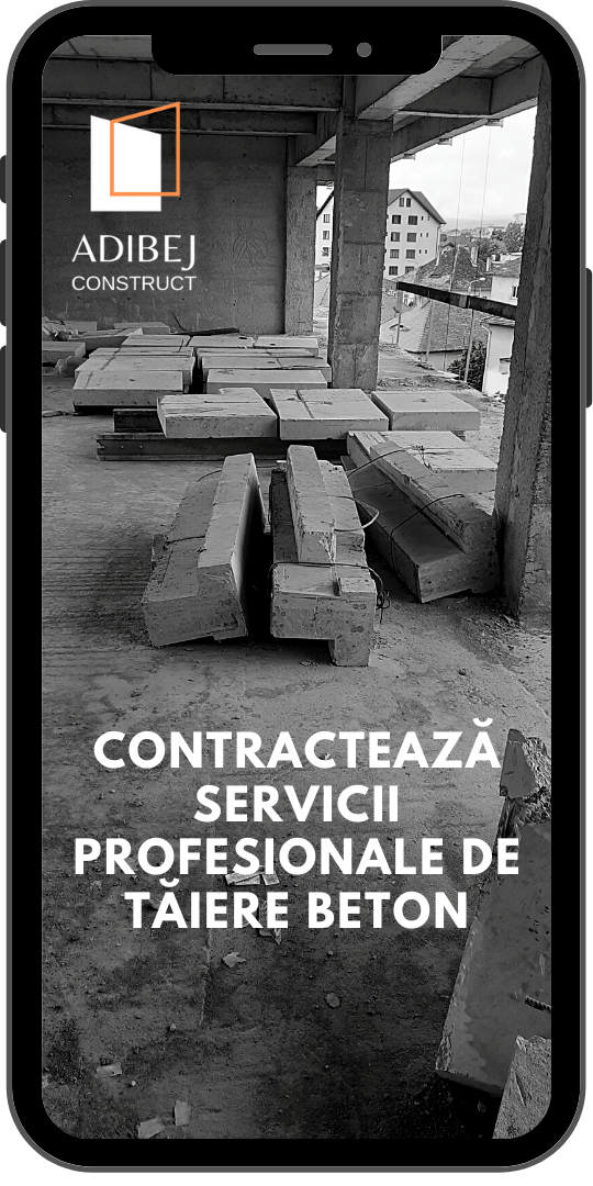 Servicii taieri beton
